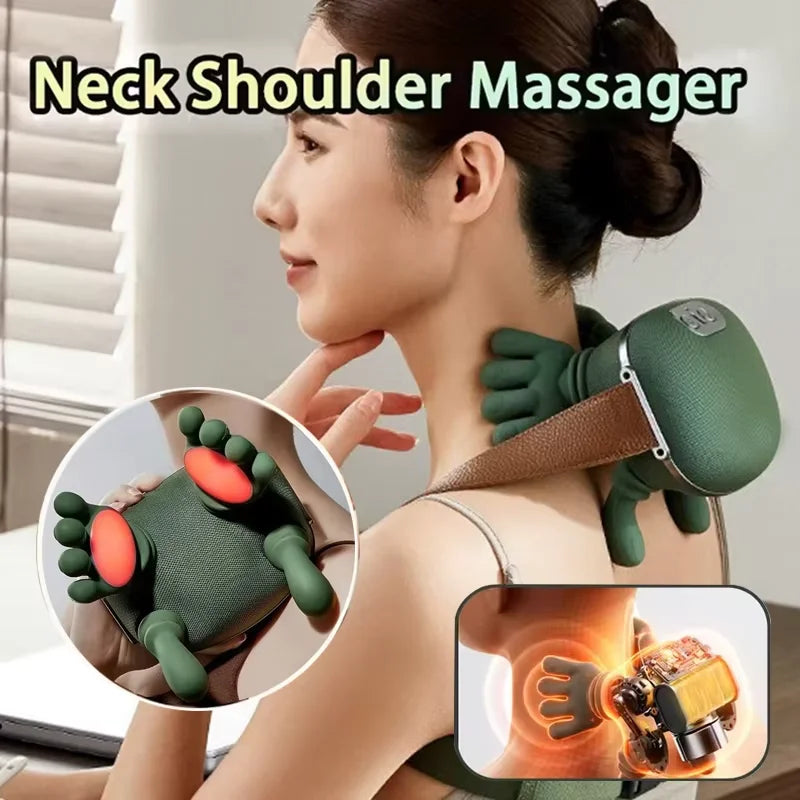 Master Hand Shoulder Neck Massager Cervical Massager Diagonal Muscle Neck Massager Gift Imitation Hand Massage