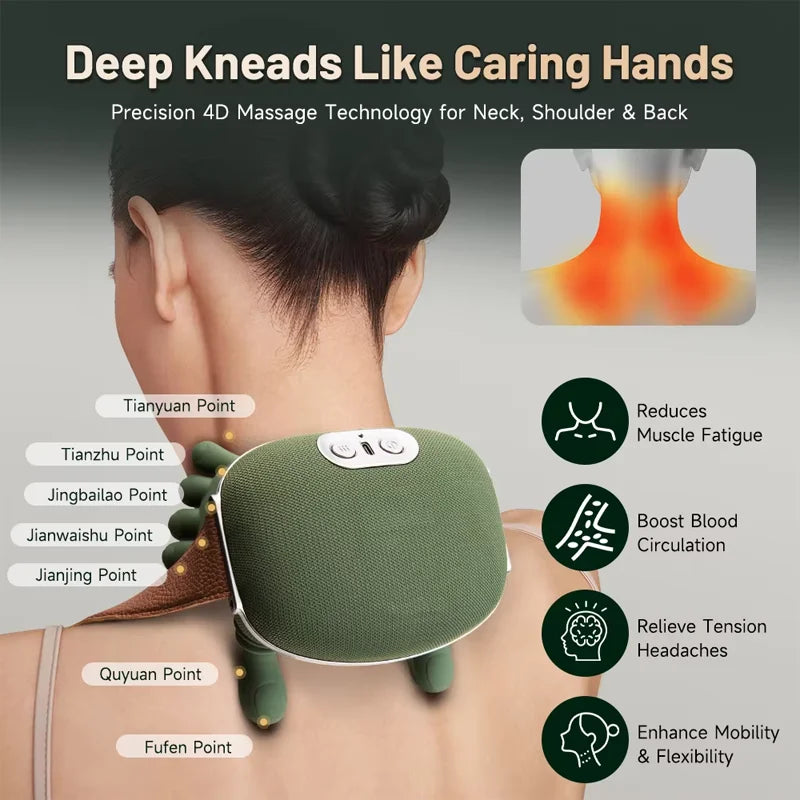Master Hand Shoulder Neck Massager Cervical Massager Diagonal Muscle Neck Massager Gift Imitation Hand Massage
